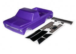 Traxxas TRA9411P Body, Chevrolet C10 (purple) (includes wing & deca