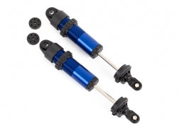 TRAXXAS TRA9661 Shocks, GT-Maxx®, long, aluminum (blue-anodized) (fully assembled w/o springs) (2)