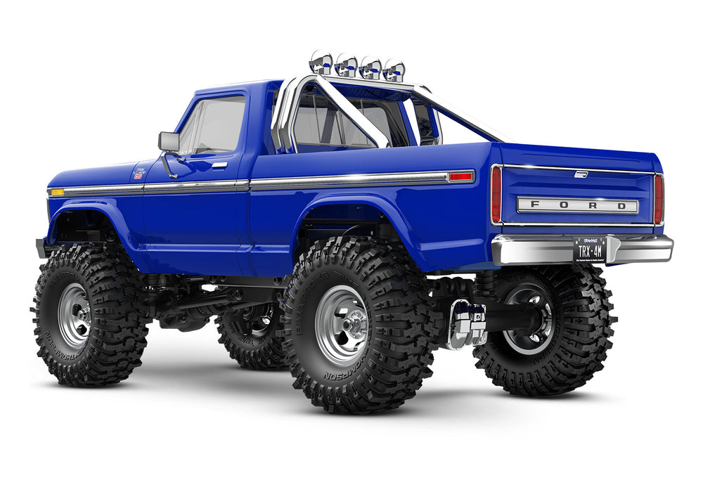 Traxxas TRA97044-1-BLUE 1/18 TRX-4M Ford F-150 High Trail Edition, Blue