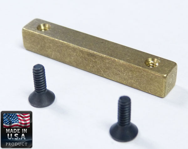 BRASS CHASSIS WEIGHT (1/2 Oz.)