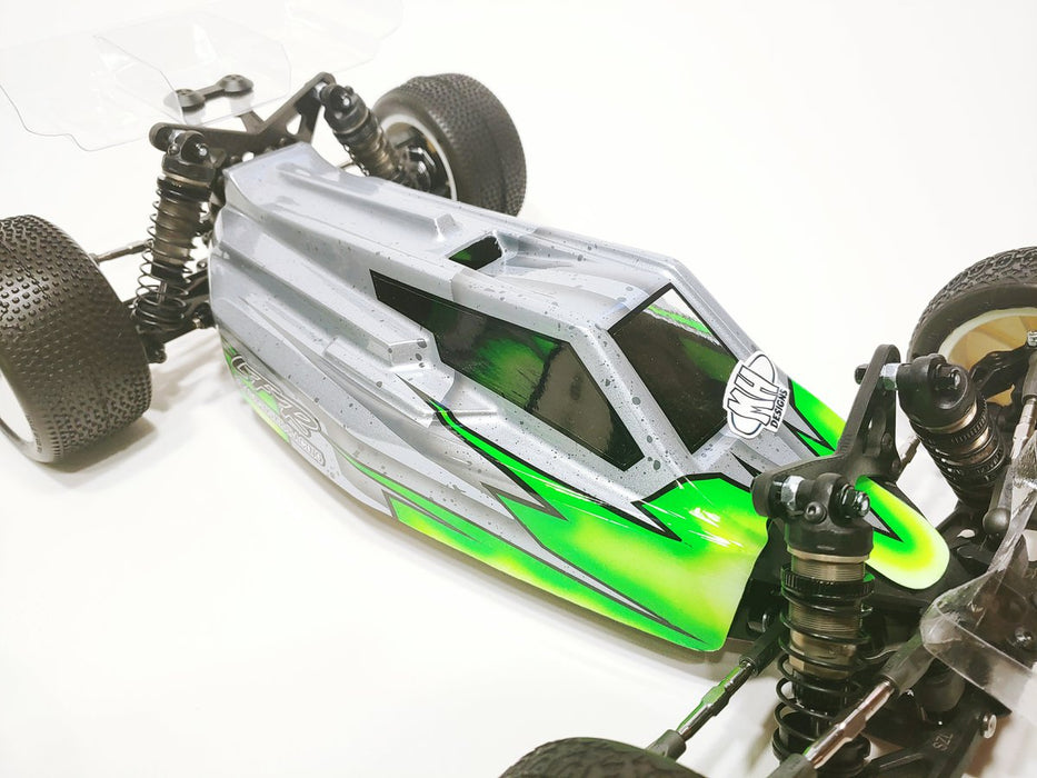 A2.1 Tactic body (clear) w/front wing for TLR 8IGHT-X nitro buggy