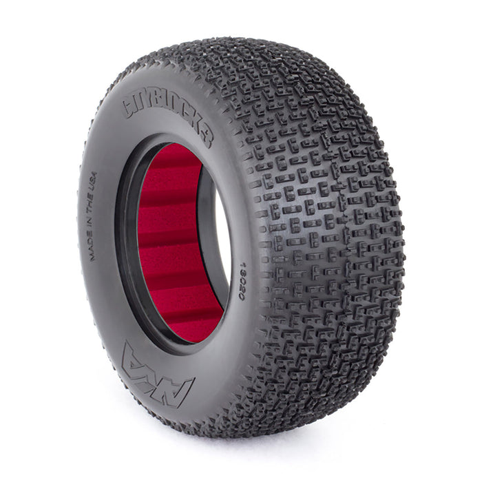 1/10 Cityblock 3 SC Wide SSLW Tire w/Red Insert(2)