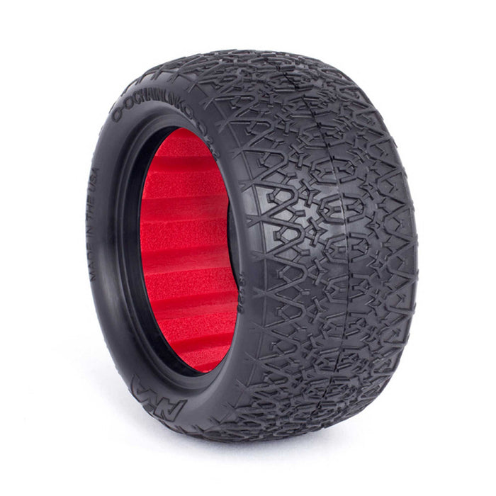 1/10 Buggy Chainlink Ult Soft Tire w/Red Insert(2)