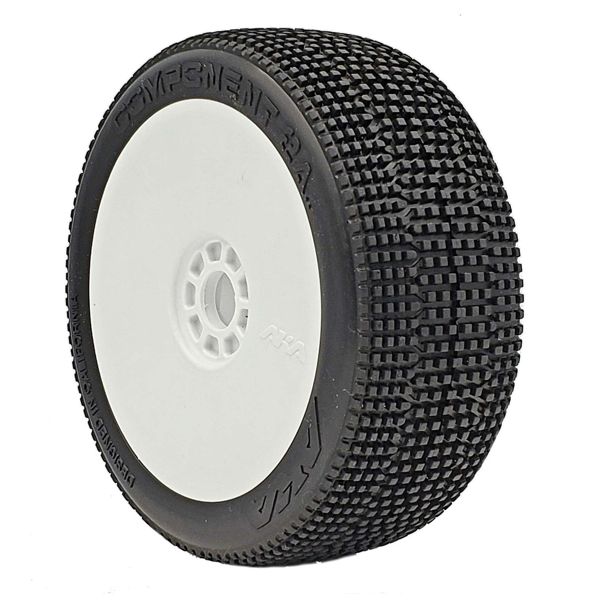 1:8 BUGGY COMPONENT 2AB EVO WHEEL PRMT WHT MLW (2) — World of R/C Parts ...