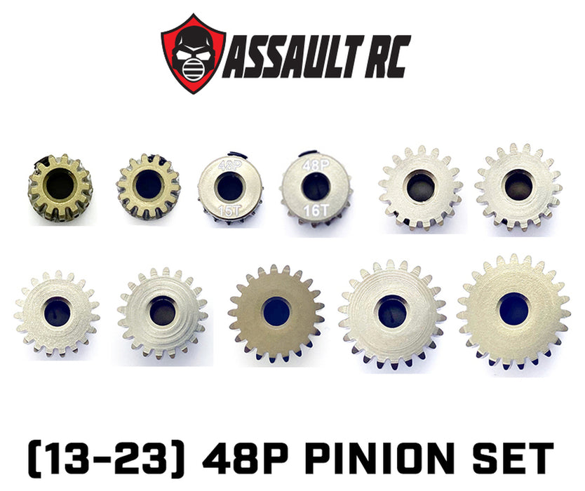 Assault RC 11 Piece 48P Pinion Set (13-23)