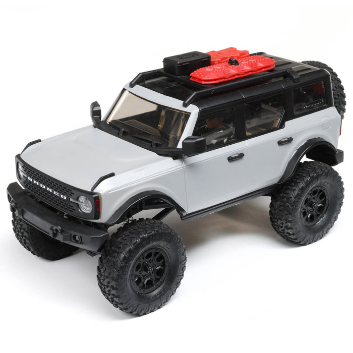 AXIAL AXI00006T2 1/24 SCX24 2021 Ford Bronco 4WD Truck Brushed RTR, Grey