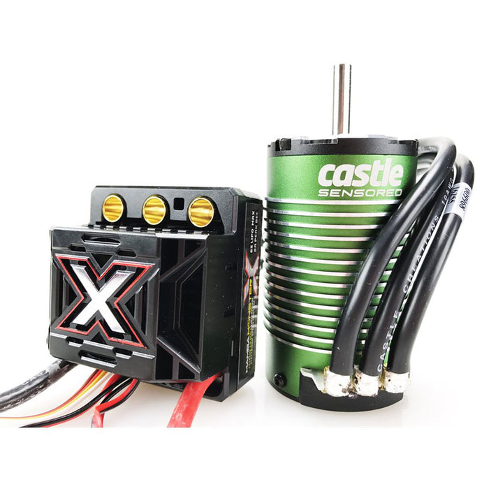 Castle Creations 1/8Monster X ESC w/1800KV Sensored Motor CSE010014505