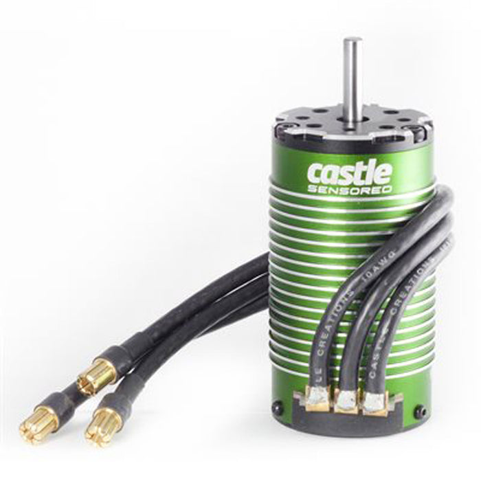 Castle Creations CSE060006100 4-Pole Sensored BL Motor, 1512-2650Kv