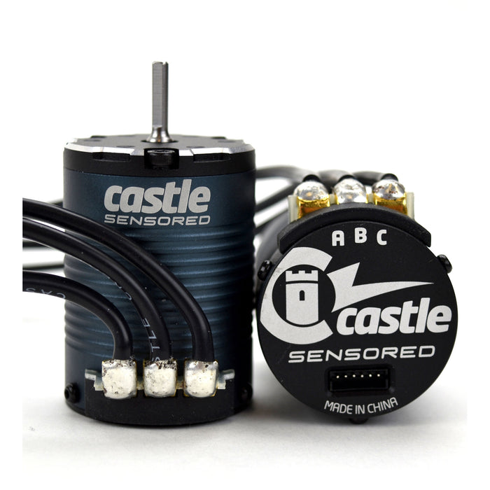 Castle Creations CSE060006800 4-Pole Sensored BL Motor,1406-1900Kv