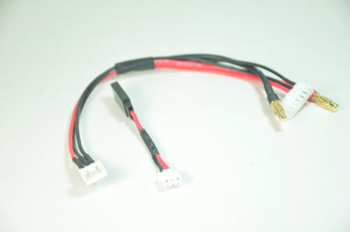 Receiver Battery Charge Cable w/ non Balance Adapter
