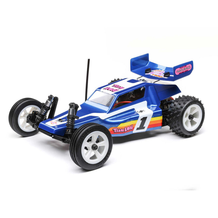LOSI LOS01020T2 1/16 Mini JRX2 Brushed 2WD Buggy RTR, Blue