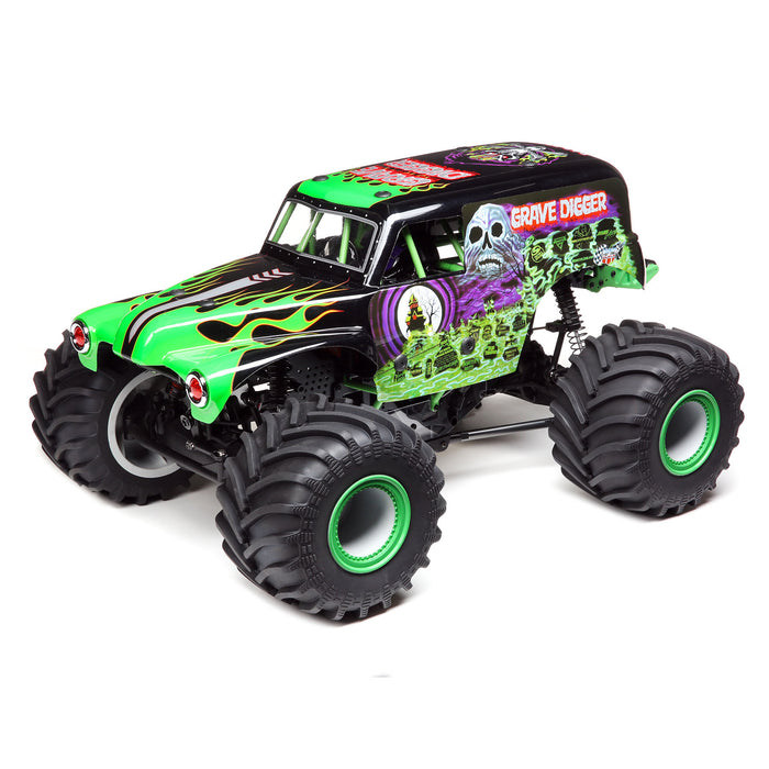 LOS04021T1 LMT:4wd Solid Axle Monster Truck, Grave Digger:RTR