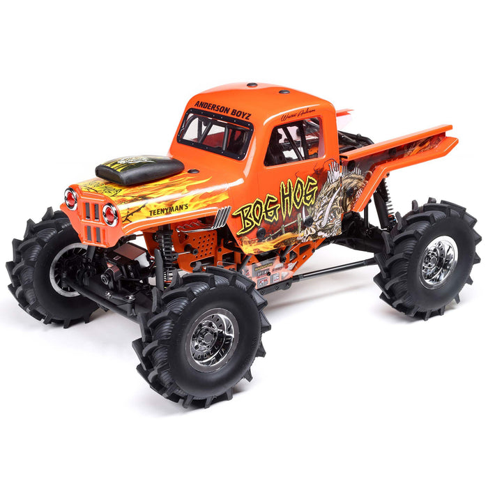 LOSI LOS04024T2 LMT 4WD Solid Axle Mega Truck Brushless RTR, Bog Hog