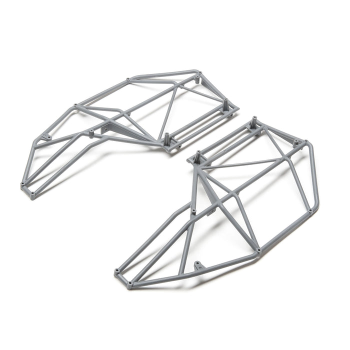 LOS230039 Roll Cage, Side, Left & Right, Gray: Rock Rey