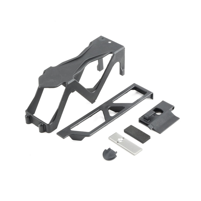 LOS231006 Battery Tray,Door, Lock, 2S Spacer: Baja Rey