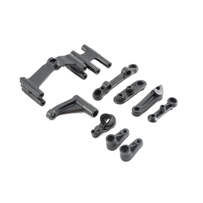 LOS231008 Servo Mount, Steering Servo Set Plastic: Baja Rey