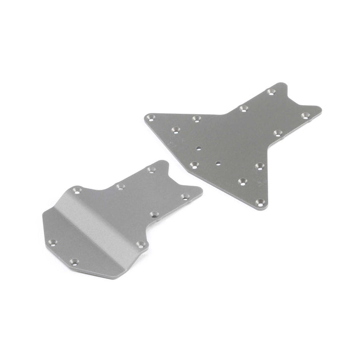 LOS241022 Skid Plate Set,Front/Rear:  LST 3XL-E