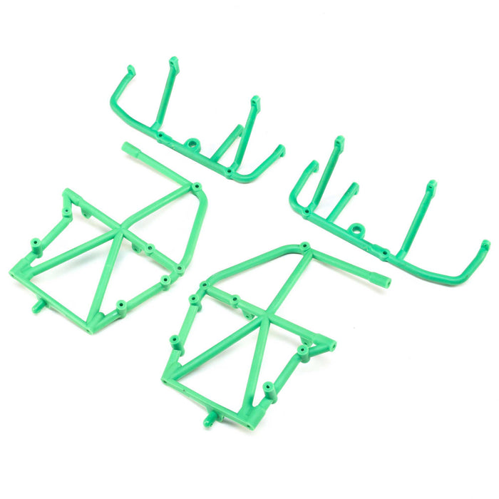 LOS241039 Side Cage and Lower Bar, Green: LMT