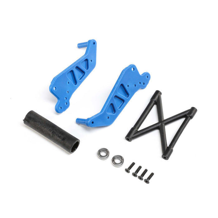 LOS241053 Wheelie Bar Set, Blue: LMT