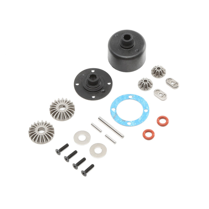 LOS242015 Differential Case & Hardware: 8 & 8T RTR