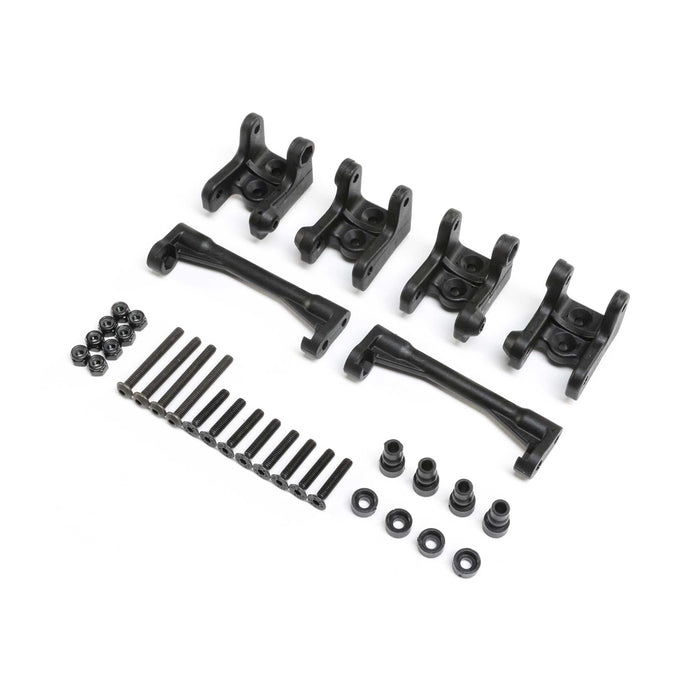 LOS244007 Upper Shock Mount Set (4): LMT