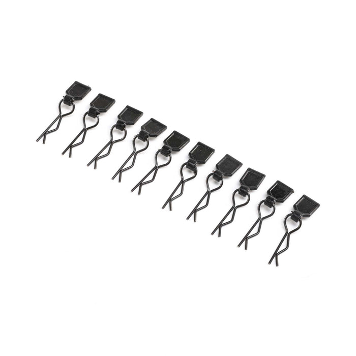 LOS246003 Body Clips, Black, Small (10): LMT