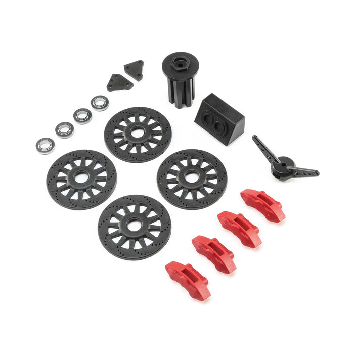 LOS250024 Brake and Spare Tire Accessory Set: Super Baja Rey