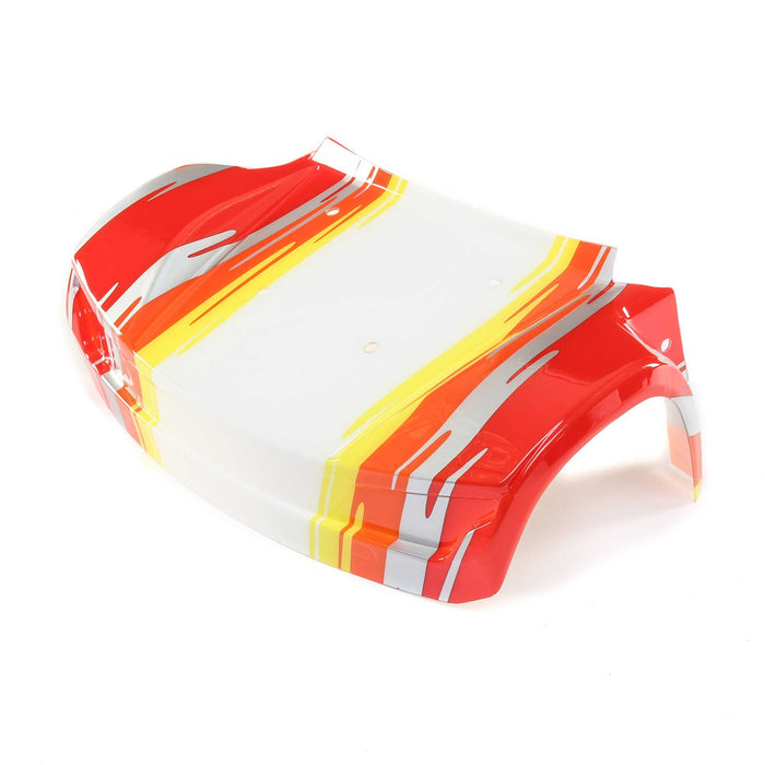 LOS250028 Front Hood, Red: Super Baja Rey