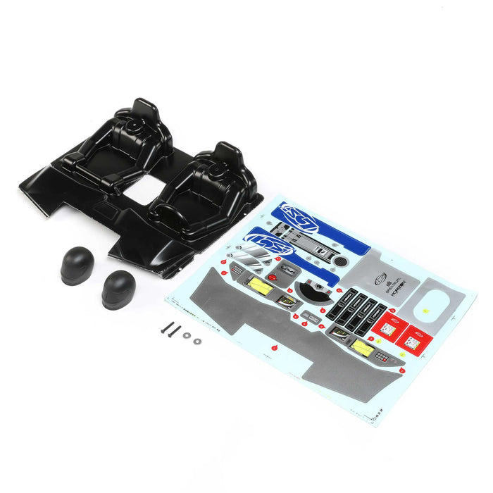 LOS250047 Interior Set w/Helmets, Clear: SBR 2.0