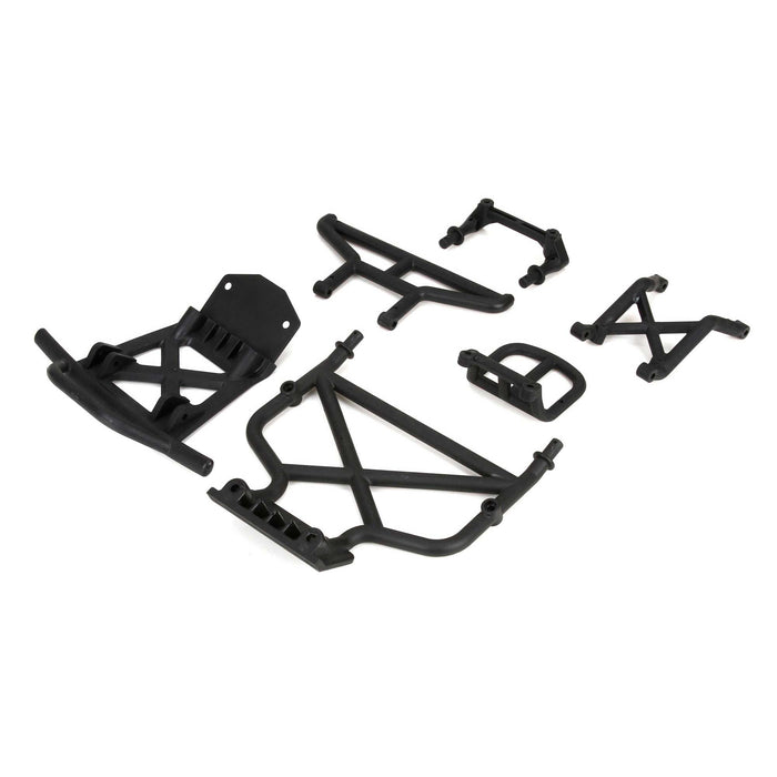 LOS251011 Front/Rear Bumper & Bumper Brace: 1:5 4wd DB XL