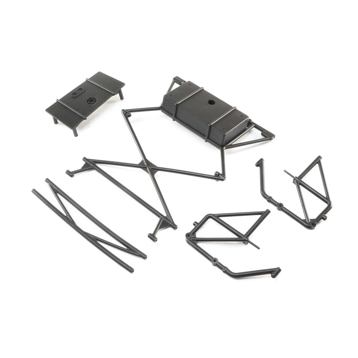 LOS251055 Rear Body Mount Bar L&R, X-Bar: Super Baja Rey