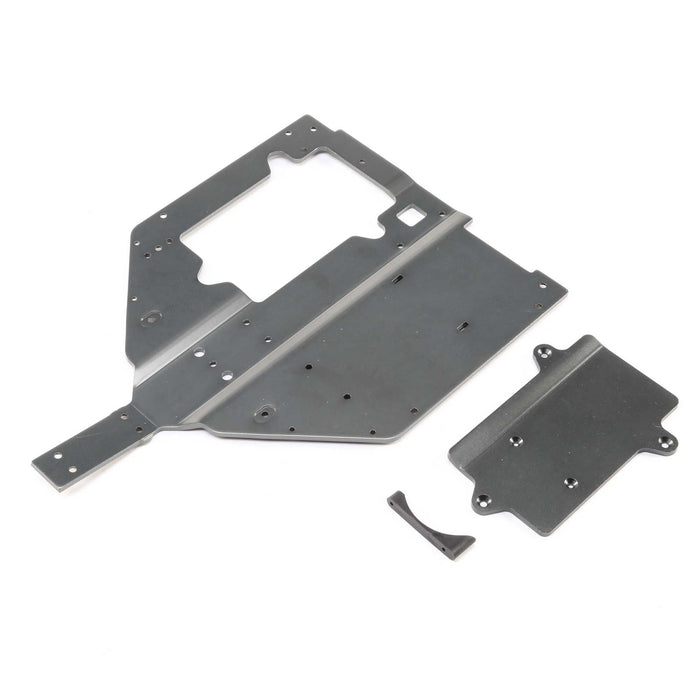 LOS251061 Chassis & Motor Cover Plate: Super Baja Rey