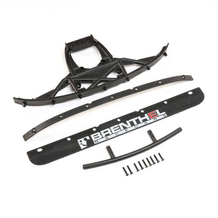 LOS251105 Front Bumper and Rubber Valance: SBR 2.0