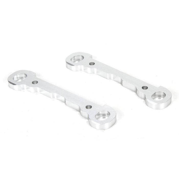 LOS254030 Hinge Pin Braces, Front, Alum, Silver, MTXL (2)