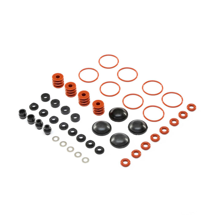 LOS254033 Shock Rebuild Kit (4): Super Baja Rey