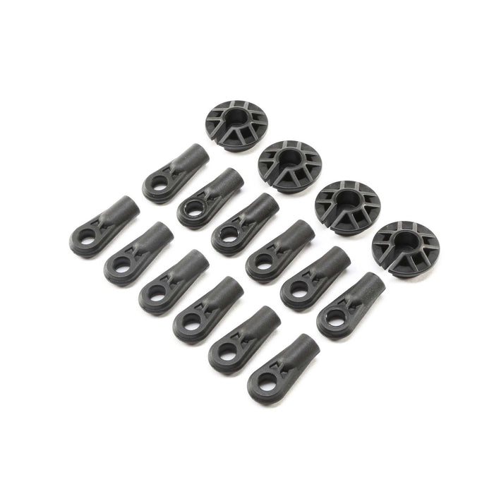 LOS254034 Shock and Rod Ends,Spring Cups(12): SBR 2.0