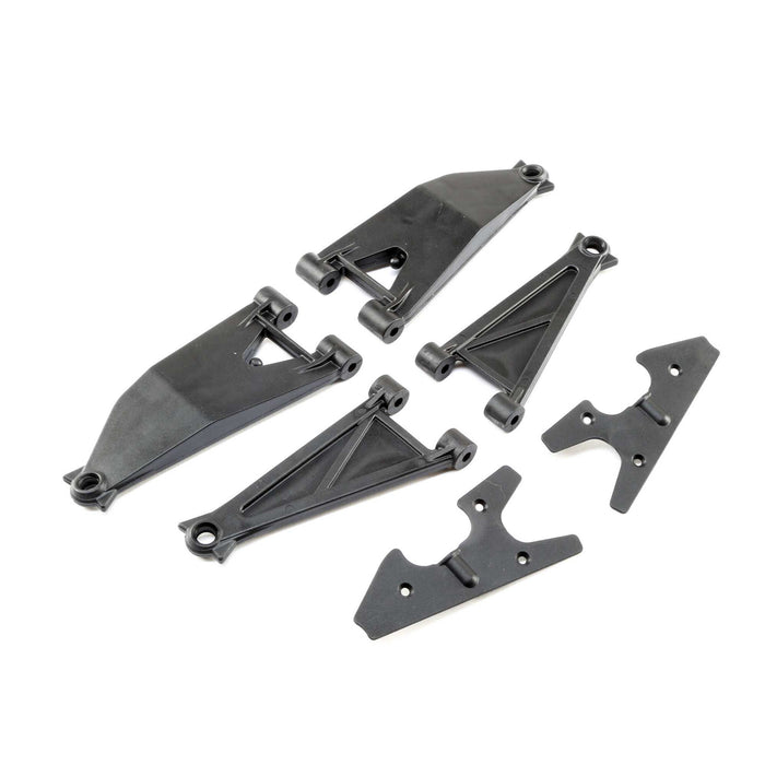 LOS254037 Front Suspension ArmSet Upr/Lwr(L&R): SuperBajaRey