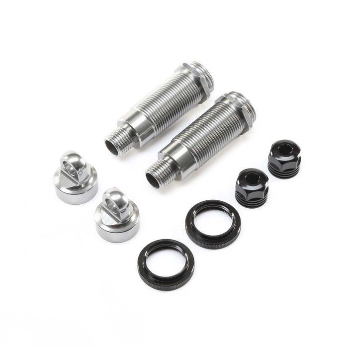 LOS254042 Shock Body & Collar Set, Rear (2): Super Baja Rey