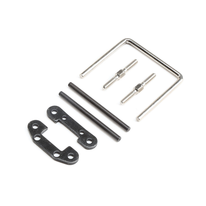 LOS254058 Front Hinge Pin & Brace Set: SuperRockRey