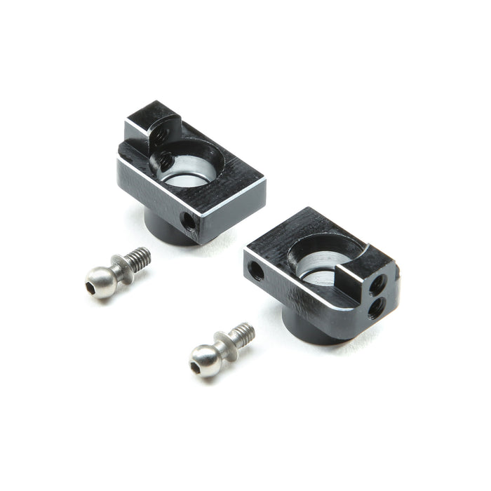 LOS311005 Hub Set, Rear, Aluminum: Mini-T 2.0