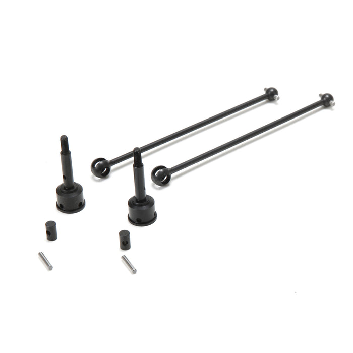 LOS312000 Front CV Driveshaft Set: Mini 8T