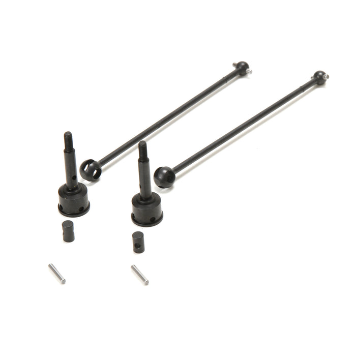 LOS312001 Rear CV Driveshaft Set: Mini 8T