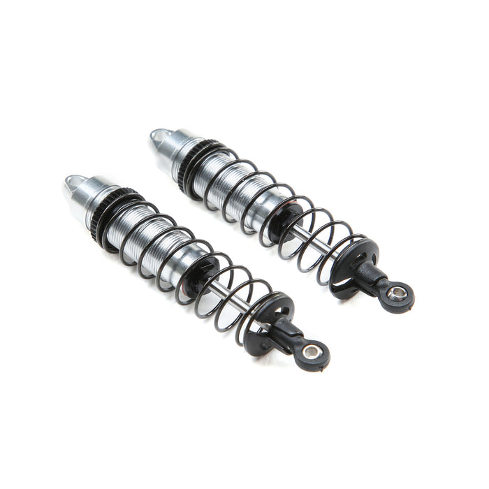 LOS314005 Shock Assembly, Rear, Aluminum, (2): Mini-T 2.0