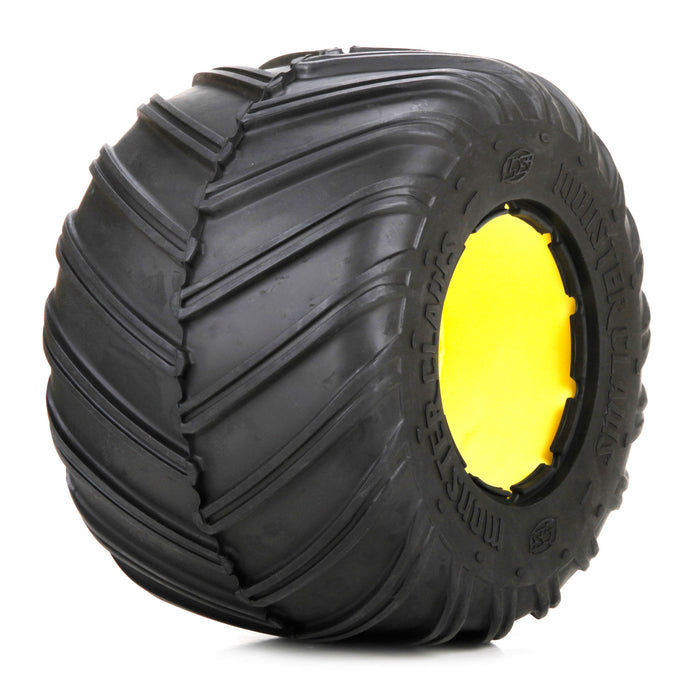 LOS45014 Monster Claw Tire L/R w/insert (2): MTXL