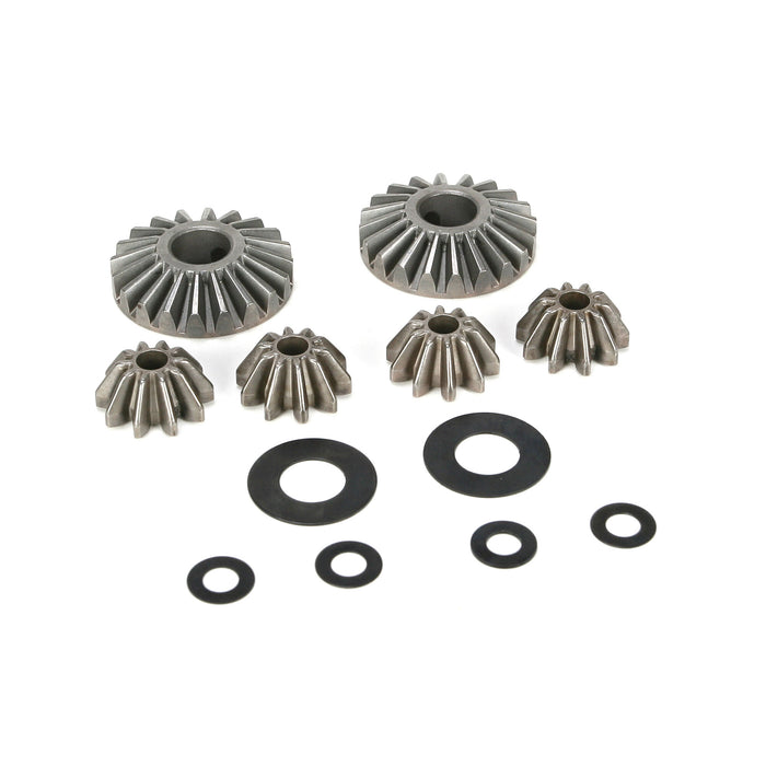 LOSB3202 Internal Diff Gears & Shims (6):5IVE-T, MINI WRC