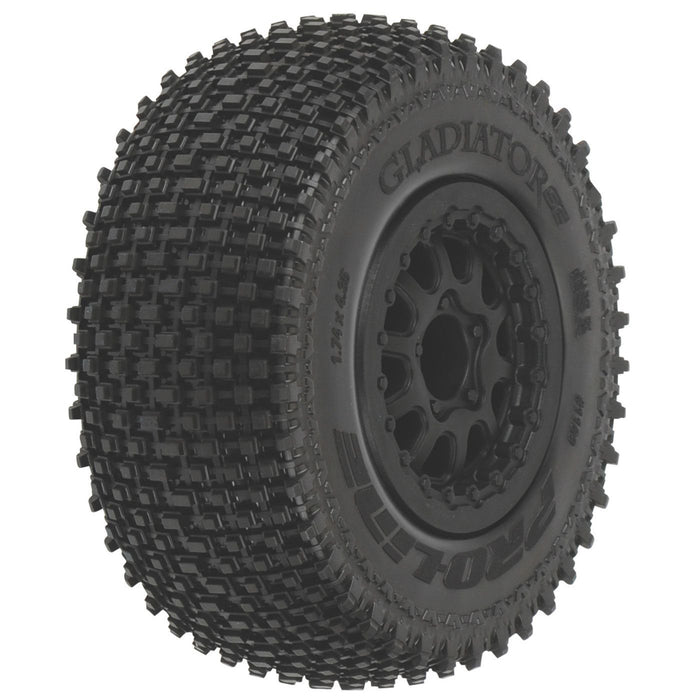 Pro-Line Gladiator SC Tires w/Renegade Wheels (2) (Slash Rear) (M2)

w/12mm Hex