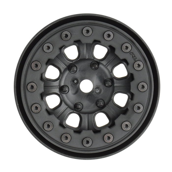 Proline PRO274715 Denali 1.9 Blk Bead-Loc 8 Spoke Fr R Wheel:Crawler