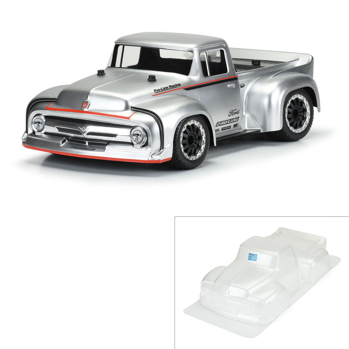 1/10 1956 Ford F-100 Pro-Touring Street Truck Clear Body