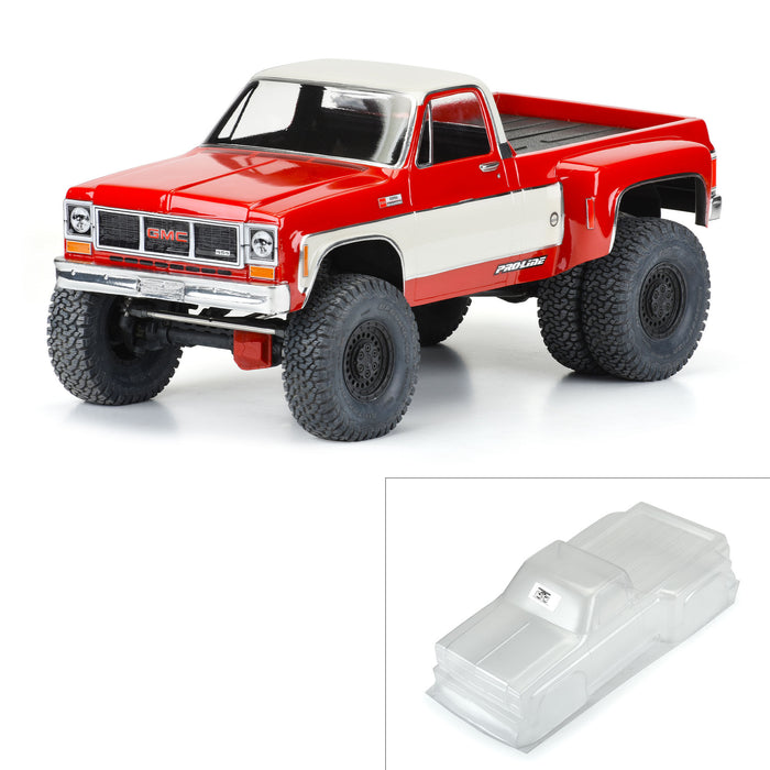 Proline PRO359000 1/10 1973 GMC Sierra 3500 Clear Body 12.3" (313mm) Wheelbase Crawler SC