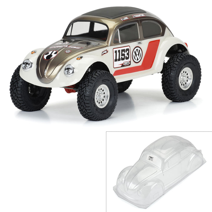 Proline PRO359500 1/10 Volkswagen Beetle Clear Body 12.3" (313mm) Wheelbase Crawlers